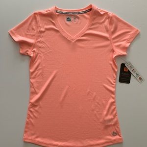 NWT RBX workout short sleeve, peach color, small